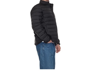 Manufacturer Custom Brand Shiny Puffer Jacket Winter Coat Bubble Coat Unisex Zip up Outdoor <b>Black</b> <b>Windbreaker</b> Jacket Wholesale - Product Image 3