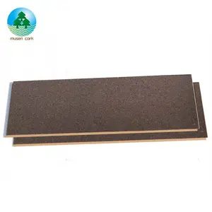 Different Types Origin Material Multi Color Interlock Click Cork Back Flooring For Home