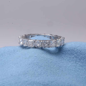 Bague en Diamant de Laboratoire Bling 2CT 3 Carats VVS DEF, Dernier Design, Fabrication Personnalisée, pour Homme et Femme, Vente en Gros de Bijoux de Mode - Product Image 3