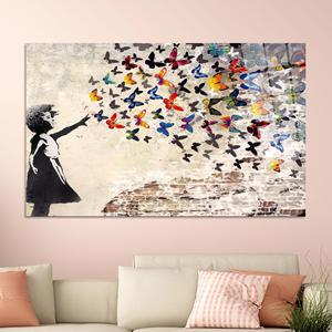 Impression sur toile d'art graffiti urbain vibrant : Décoration moderne pour la maison, ART SUR VERRE TÉRMÉTRAL - Product Image 1