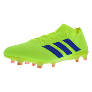 Zapatos Adidas Nemeziz 18.1 para Terreno Firme, Color: Amarillo Solar/Azul/Rojo Activo, 100% Auténticos - Product Image 2