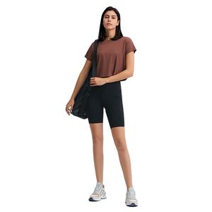 Camisetas cortas de verano de alta calidad, 180 gramos, algodón, lisas, cuello redondo, ropa informal, camisetas cortas. - Product Image 5