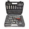 Jeu de douilles professionnel pour réparation automobile 108/150/172 pièces, durable et polyvalent, clés 1/4 et 3/8 po, douilles profondes, coffret d'outils manuels, OEM, garantie 1 an