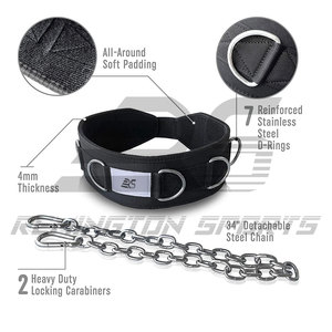 Cinturón de neopreno acolchado para levantamiento de pesas, faja de neopreno para levantamiento de pesas - Product Image 2