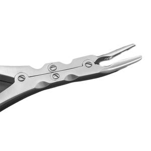 Jaws180mm Rongeurs de hueso de doble acción, pinzas ortopédicas largas rectas y curvas, instrumentos manuales de Metal, 1 pieza - Product Image 1