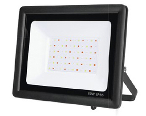 Aluminum RGB <b>LED</b> outdoor <b>projector</b> with remote control 50W RGB (F-Bright 2001723) - Product Image 1