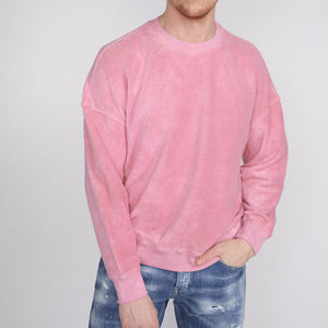 BASICS Hoodie Tie-dye Hombres Sporty Pullover Sudaderas algodón mezclado mezcla de algodón sudadera - Product Image 5