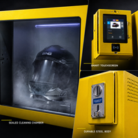 Distributeur automatique de désinfection et de nettoyage de casques de moto Ouruoxi Double Dual Football