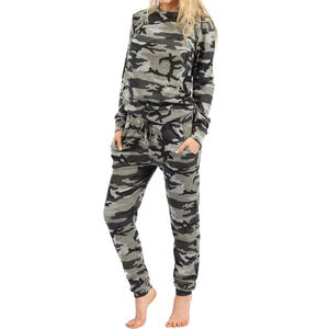 Survêtements d'extérieur décontractés pour femmes Taille personnalisée avec motif solide Prix - Product Image 1