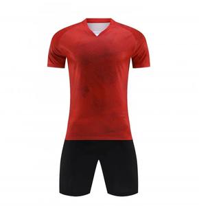 ชุดเสื้อฟุตบอลแขนสั้นคุณภาพสูงสำหรับผู้ชาย ชุดยูนิฟอร์มฟุตบอลสำหรับผู้ใหญ่และเด็กชาย  สี โลโก้ และชื่อสามารถปรับแต่งได้ตามต้องการ - Product Image 3