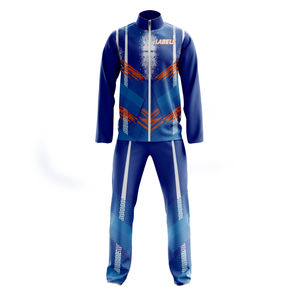 Nuevo Otoño Invierno hombres adultos de talla grande conjuntos de chándal estampado cierre con cordón fútbol Casual Jogging ropa deportiva - Product Image 1