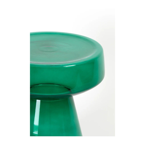 Venta al por mayor moderno en stock claro superior venta mesas auxiliares de vidrio soplado a mano a buen precio - Product Image 4