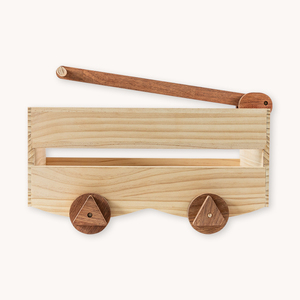 Hinoki bois petit chariot Kit auto-fabrication produit travail du bois bricolage pour passe-temps apprentissage interdisciplinaire - Product Image 2