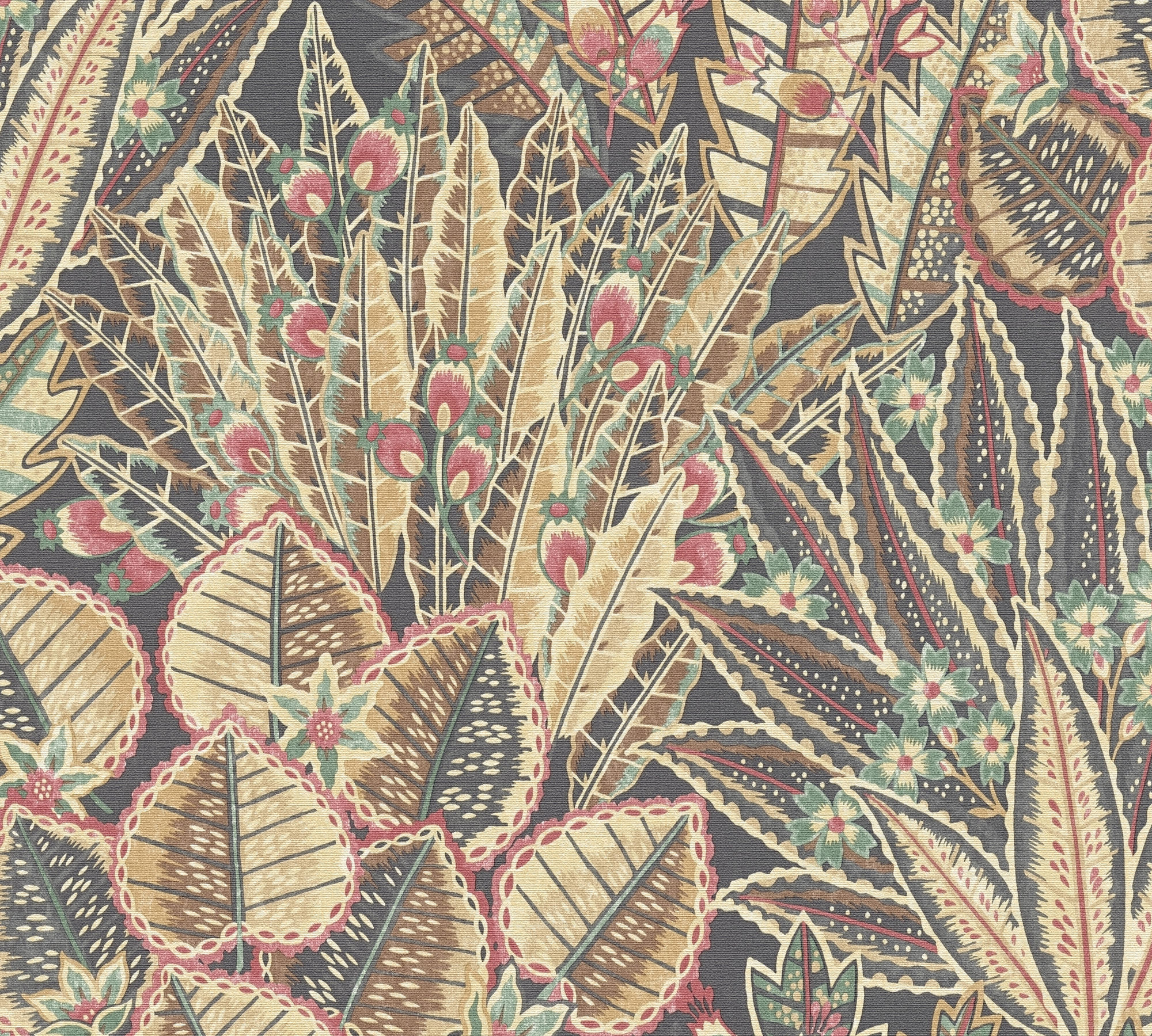 brown red black green