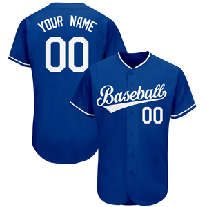 Baseball Sublimation Jersey Usa Japan Softball Mesh Button <b>Down</b> Baseball Jersey Soft Fabric Custom Design Jersey For Online Sale - Product Image 4