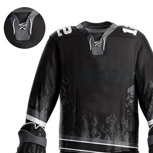 La mejor calidad, uniforme de hockey sobre hielo sublimado personalizado transpirable, top de nombre de equipo personalizado para uso individual o en equipo con precio barato - Product Image 5