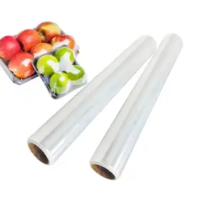 Food Wrapping Quality LLDPE/PVC Cling FIlm Food Grade Kitchen Demand ODM Supplier With Direct Price From Viet Nam Factory