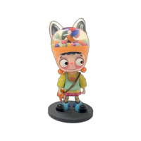 Modelo de retrato Servicio de impresión 3D personalizado PC ABS PLA RGD720 Material Polyjet Stratasys Prototipos a todo color