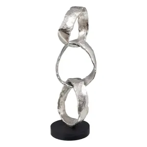 Abstract Circles Sculpture Home Decorations <b>Ornament</b> Modern Art - Product Image 4