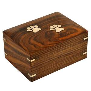 Urna Funeraria de Madera de Alta Gama para Mascotas |   Artesanía Hecha a Mano |   Suministro a Granel de Fábrica - Product Image 2