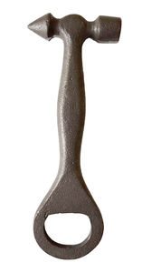 Abrebotellas de hierro fundido con logotipo caliente personalizado, herramienta de mano de barman, abridor de botellas elegante y removedor de tapas de cerveza, los mejores precios - Product Image 2