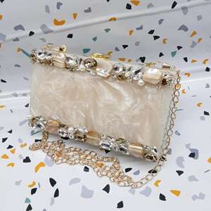 Bolso de mano tipo personalizado de resina artesanal india para mujer - Product Image 3