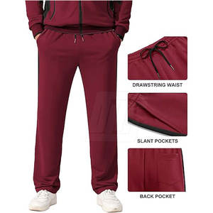 <b>Running</b> Tracksuit for <b>Men</b> Sportswear Comfortable Lightweight Jacket and <b>Pants</b> for Training <b>Running</b> Tracksuit - Product Image 4