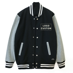 Chaqueta universitaria con logotipo personalizado Lettermen para hombre, chaqueta de béisbol universitaria de lana con soporte de nuevo diseño 100% para hombre - Product Image 1