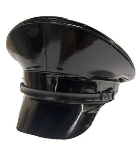 Casquette blanche uniforme de haute qualité avec insigne de lingot casquettes en gros Epeaked prix bon marché personnalisé à vendre - Product Image 3