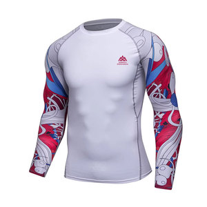 เสื้อคอมเพรสชั่นผู้ชาย ดีไซน์ใหม่ ขายดี ใส่สบาย เหมาะสำหรับออกกำลังกาย - Product Image 1