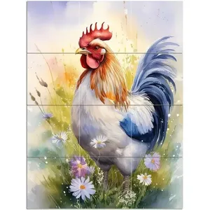 Granja Gallo Mármol Cerámica Azulejo Mural Cocina Baño Ducha Pared Backsplash - Product Image 1