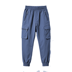 Pantalones Cargo Jogger para Hombre, Estilo Urbano, Cintura Elástica, Corte Ajustado, Múltiples Bolsillos, Pantalones Casuales Cómodos y a la Moda - Product Image 2