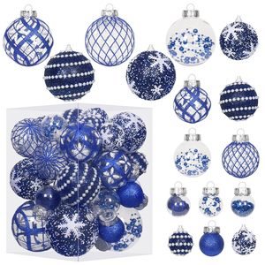 Adornos Navideños Baoling, Bolas Colgantes Electrochapadas Transparentes y Resistentes a los Golpes de 6CM, Coloridas - Product Image 1