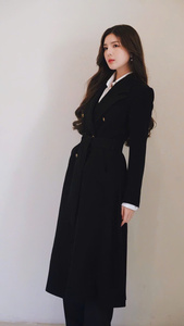 Abrigo Queen más vendido Gabardina Damas Alta calidad Mejores opciones Ropa de mujer Estilo minimalista - Product Image 6