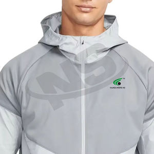 Chaqueta cortavientos de calidad superior 2025 para hombre, chaquetas impermeables de diseño personalizado para hombre, ropa deportiva para exteriores, tela transpirable - Product Image 6