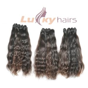 Calidad indio crudo Remy Virgen cutícula alineada onda natural extensiones de cabello humano 10-32 pulgadas al por mayor - Product Image 5