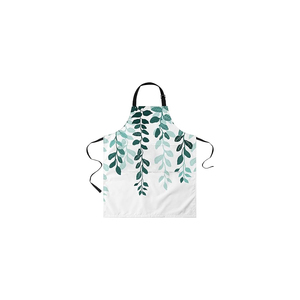 Delantal de cocina de lino y algodón puro 100% de alta calidad, elegante delantal ajustable, limpieza y horneado - Product Image 4