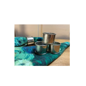 Soporte de anillo para servilletas de Metal ecológico, cristal dorado, ágata, tamaño personalizado, precio barato y uso hecho a mano - Product Image 6