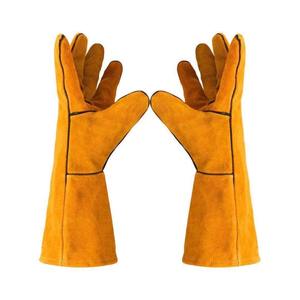 Guantes de Cuero para Protección de Manos, Guantes de Trabajo de Seguridad para Soldadura de Cuero - Product Image 4