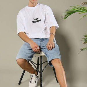 Fabricant de t-shirt lavable à épaules larges pour personnage animé à impression numérique lourde - Product Image 2