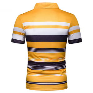 เสื้อโปโลแฟชั่นใหม่ 2026 ขายดี สำหรับผู้ชาย สีพื้น ใส่สบายๆ แขนสั้น ผ้าฝ้าย 100% - Product Image 3