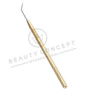 Levantamiento de pestañas de color dorado, producto superior de buena venta con logotipo, herramientas de levantamiento de pestañas de Beauty Concept International Eco-Friendly - Product Image 1