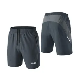 2022 dernière conception de haute qualité hommes Gym Shorts confortable décontracté Baggy Style écologique solide motif prix de gros - Product Image 5