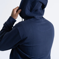 Protección EMF Ropa Blindaje Jersey Sudadera con capucha Capa única de tela plateada para la protección contra la radiación Unisex-adulto