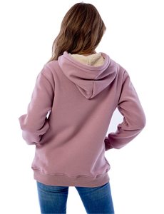 Sudadera con capucha lisa en blanco para mujeres/niñas calidad impresión personalizada manga larga mujeres sudaderas/alta calidad transpirable - Product Image 6