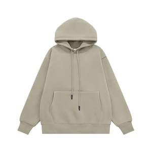 เสื้อฮู้ดโอเวอร์ไซส์ของผู้ชายเสื้อกันหนาวมีซิปพิมพ์ลายผ้าถักแบบลำลองสำหรับฤดูหนาว - Product Image 2