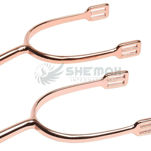 Espuelas de equitación de alta calidad fabricadas con materiales de primera calidad y logotipos únicos para una apariencia de equitación profesional - Product Image 5