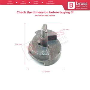 Cilindro de Encendido BSP13 con Ranura para Golf MK3 MK4 Cabrio Vento 1E7 Lupo Polo 6N Caddy MK2 Arosa 6H1 6N0905855 - Product Image 5