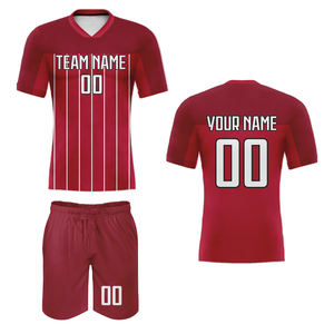 Conjunto de Uniforme de Fútbol para Adultos, Camiseta de Fútbol para Hombre, Ropa de Entrenamiento para Niños, Nueva Llegada, Ropa Deportiva con Logotipo Personalizado, Camiseta de Fútbol - Product Image 1