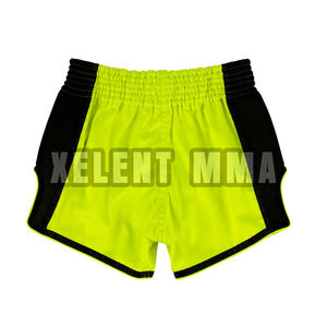 Shorts thaïlandais personnalisés pour hommes, couleur néon, shorts de boxe MMA, impression par sublimation, entraînement, enfants, 2025 - Product Image 6